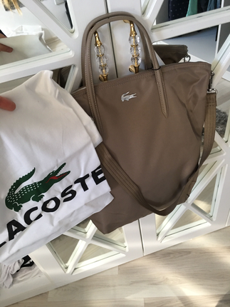 Lacoste Lacoste kahve çanta 