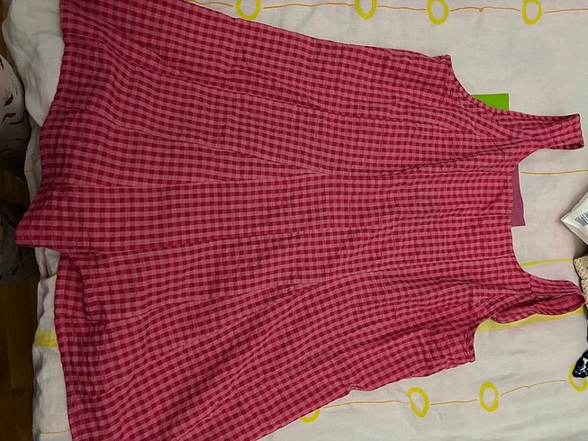 46 Beden pembe Renk Pötikareli pembe kıs tulum