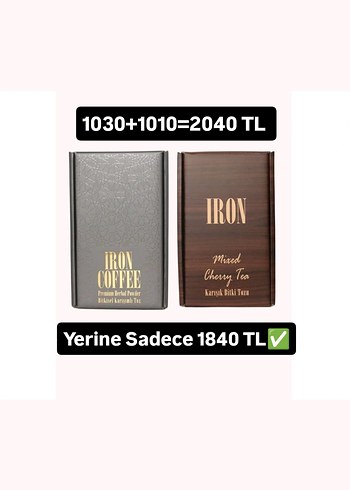 FORWX5 Premium Karışık Bitki Tozu ve Iron Çay - Görsel 2