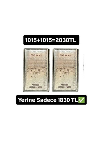 FORWX5 Premium Karışık Bitki Tozu ve Iron Çay - Görsel 5