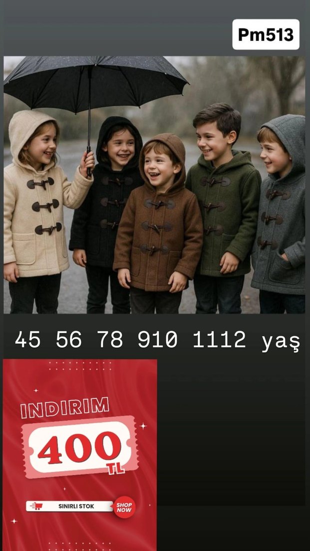 Kız Çocuk Gri Örgü Fırfırlı Panço - Görsel 3