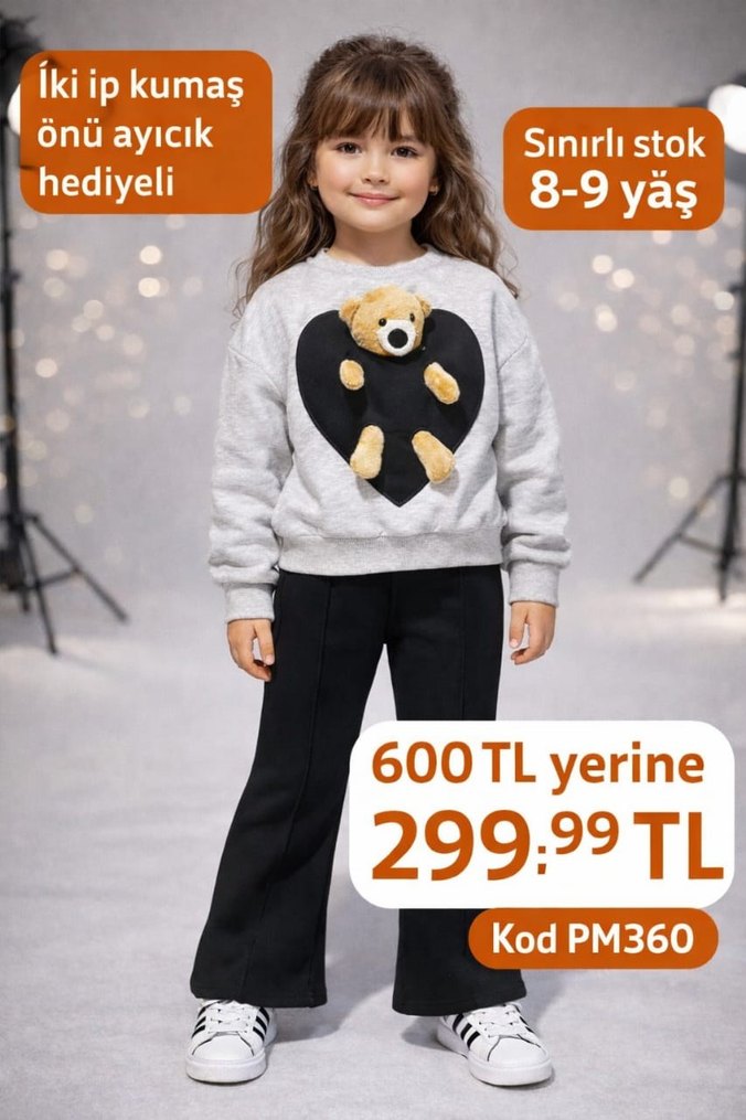 Leopar Desenli Kürklü Kız Yelek - Görsel 4