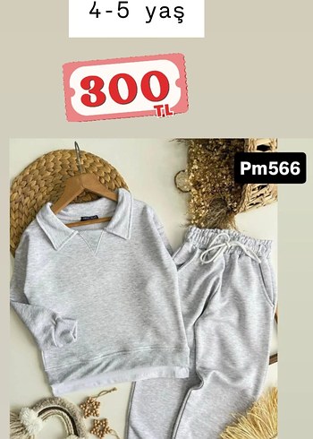 Kız Çocuk Pembe Fiyonklu Eşofman Takımı - Görsel 12