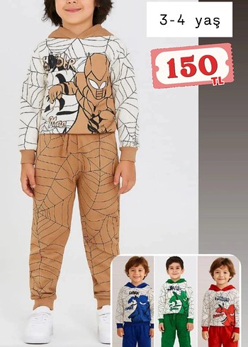 Kız Çocuk Pembe Fiyonklu Eşofman Takımı - Görsel 8