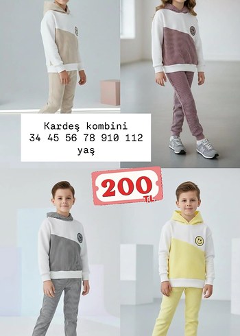 Kız Çocuk Salaş Çizgili Eşofman Takımı - Görsel 8