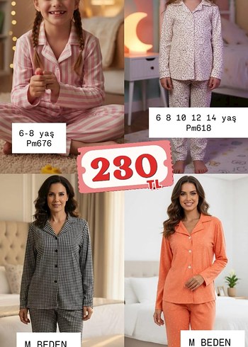 Kız Çocuk Renkli Desenli Triko Eşofman Takımı - Görsel 12