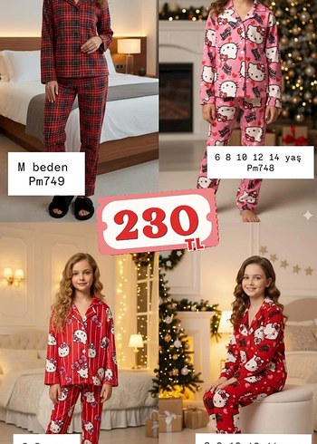 Kız Çocuk Renkli Desenli Triko Eşofman Takımı - Görsel 7