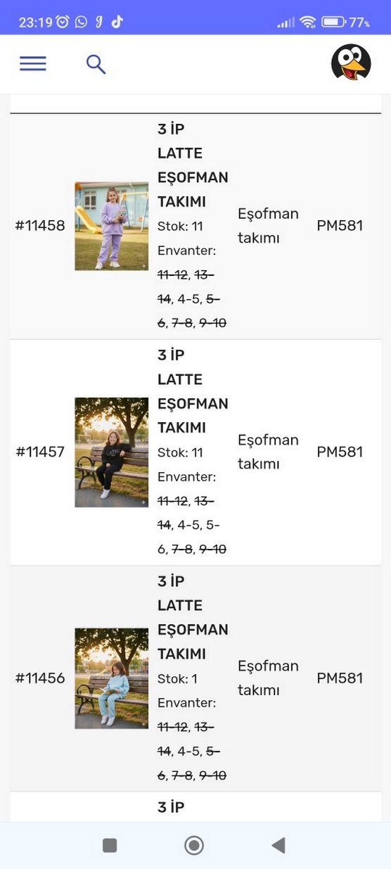 Pembe Baskılı Kız Çocuk Eşofman Takımı - Görsel 3