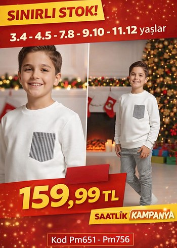 Leopar Desenli Beyaz Kız Sweatshirt ve Eşofman Takımı - Görsel 15