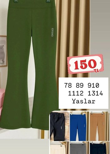 Kızlar için Pembe Rahat Eşofman Altı - Görsel 11