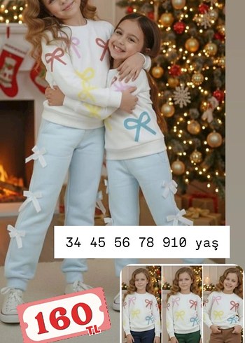 Kızlar için Pembe Rahat Eşofman Altı - Görsel 6