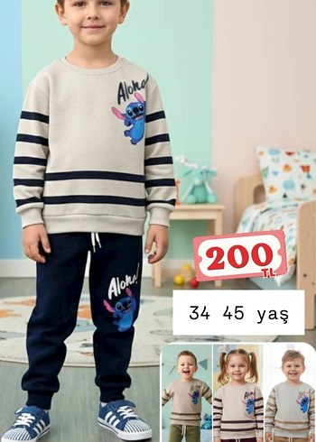 Kızlar için Pembe Rahat Eşofman Altı - Görsel 3