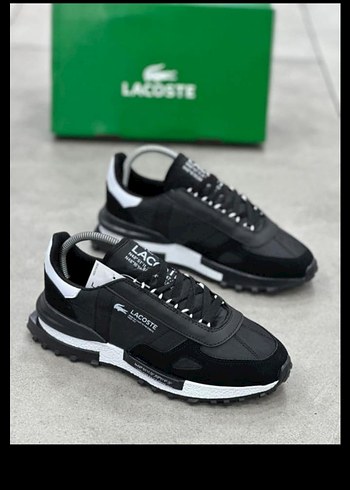 Lacoste Siyah Erkek Spor Ayakkabı