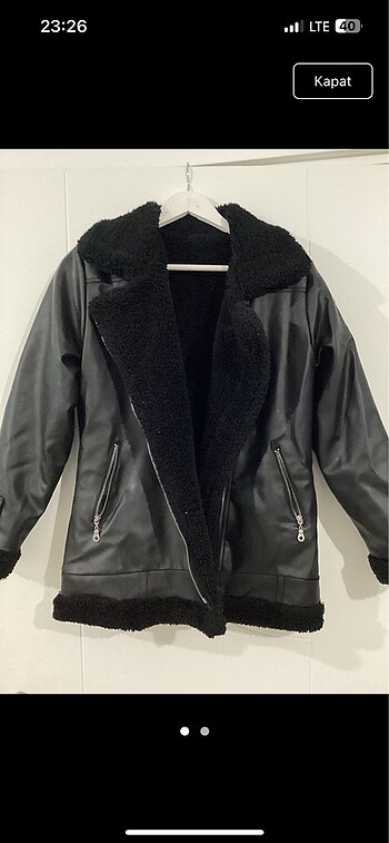 Diğer Stradivarius biker mont