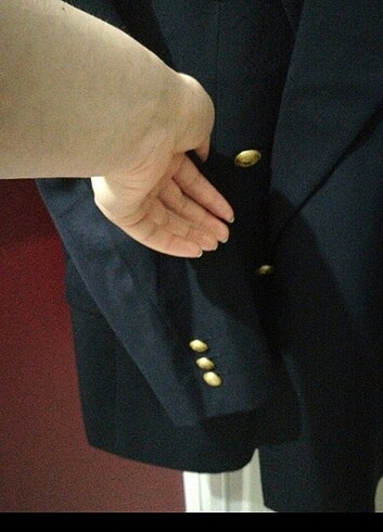 46 Beden siyah Renk SİYAH BLAZER CEKET