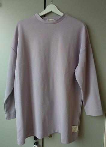 m Beden Manuka Uzun Kol Oversize Sweatshirt Lila