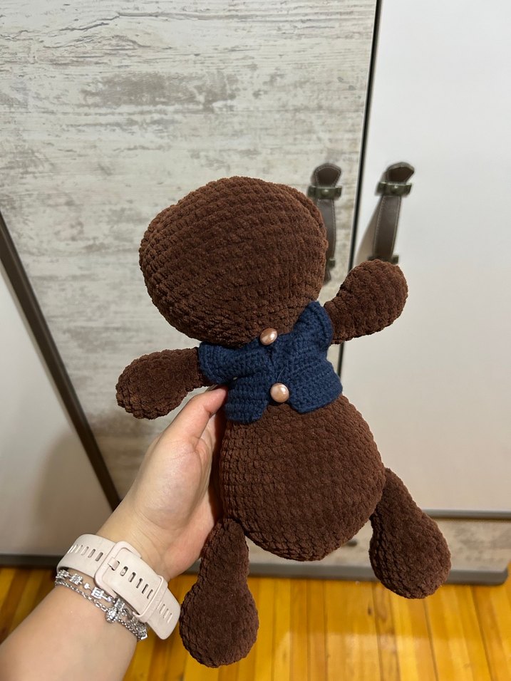 Kahverengi Peluş Ayıcık Oyuncak - Görsel 2