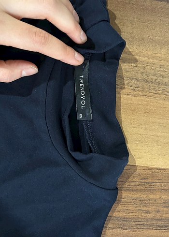 Lacivert Balıkçı Yaka body - Görsel 2