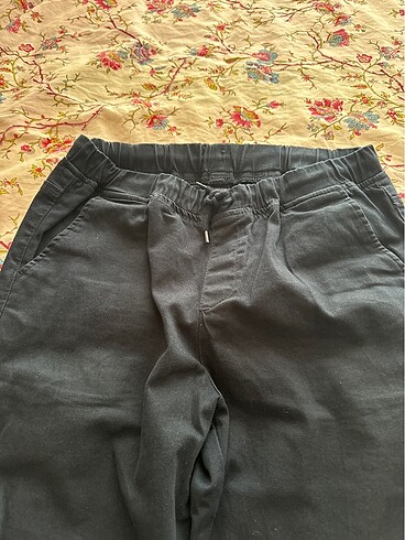 LC Waikiki 13 14 yaş lacivert keten pantolon