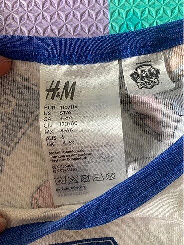 H&M Paw patrol takım