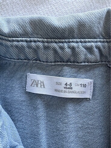 Zara Zara çocuk kot ceket
