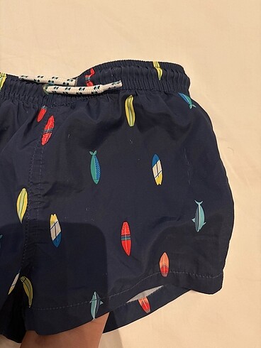 3 Yaş Beden lacivert Renk Zara kids deniz şortu