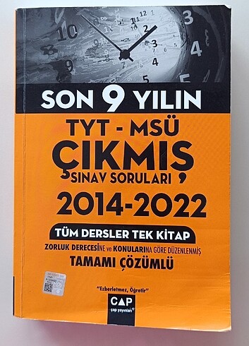 Tyt çıkmış sorular 