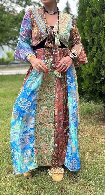 universal Beden İTALYAN İPEKLİ BOHEM TAKIM