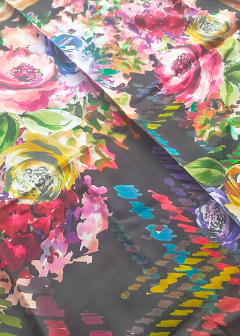 Kadın Çok Renkli eşarp - Görsel 4