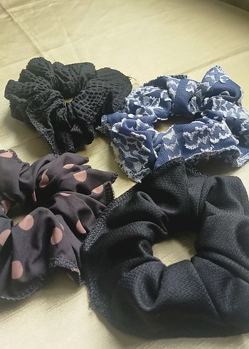 Bohem Tarz Kadın Lastikli Saç Tokası Seti - Görsel 2