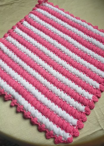 Pembe Beyaz Renkli Banyo Süngeri - Görsel 2