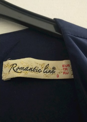 Kadın Lacivert Uzun Kollu Uzun Elbise bel 36 göğüs 40 boy 120 cm - Görsel 2