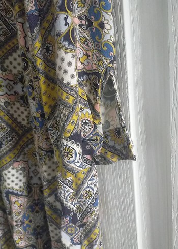 LC Waikiki Çok Renkli Desenli yazlık Tunik - Görsel 4