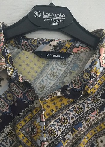 LC Waikiki Çok Renkli Desenli yazlık Tunik - Görsel 2