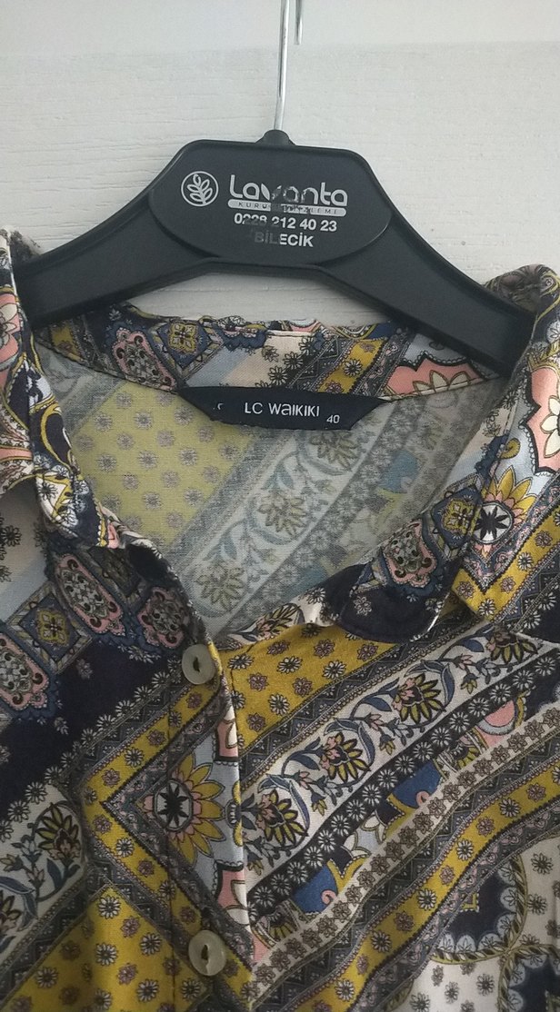 LC Waikiki Çok Renkli Desenli yazlık Tunik - Görsel 2