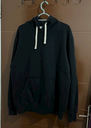 Kadın Siyah Yüksek Yakalı Sweatshirt - Görsel 2