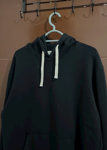 Kadın Siyah Yüksek Yakalı Sweatshirt - Görsel 4