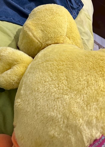 Sarı Peluş Ördek Oyuncak - Görsel 4