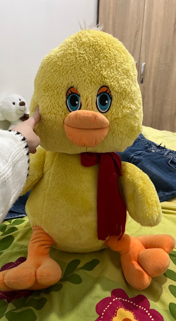 Sarı Peluş Ördek Oyuncak - Görsel 2