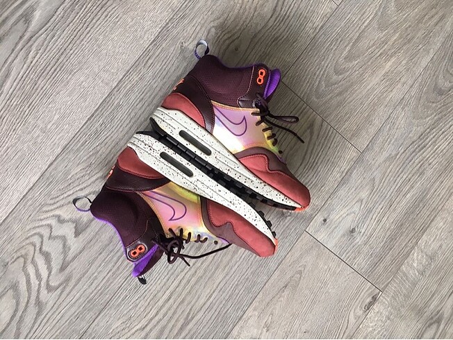 38,5 Beden çeşitli Renk Airmax 1 Mid spor bot