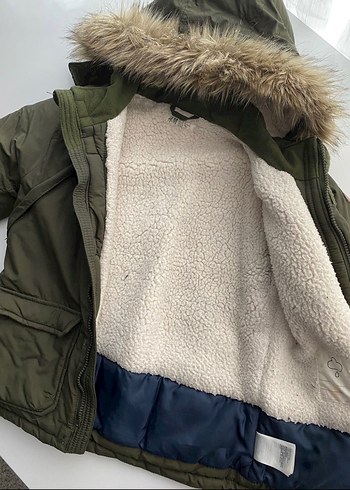 Kürk Detaylı  Erkek Çocuk Mont - Görsel 2