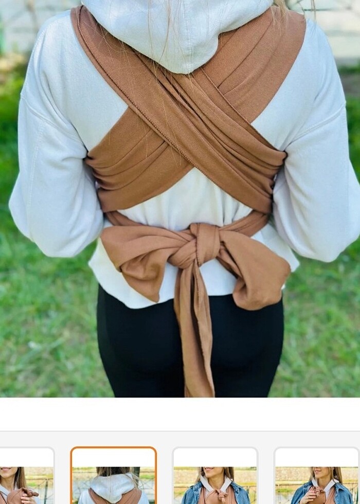 Ana kucağı, sling - Görsel 2