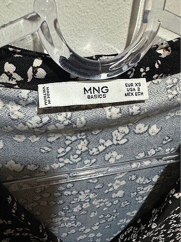 xs Beden Mango Çiçek Desenli Mini Elbise