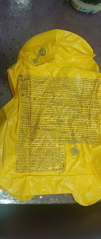 Beden sarı Renk Can yeleği