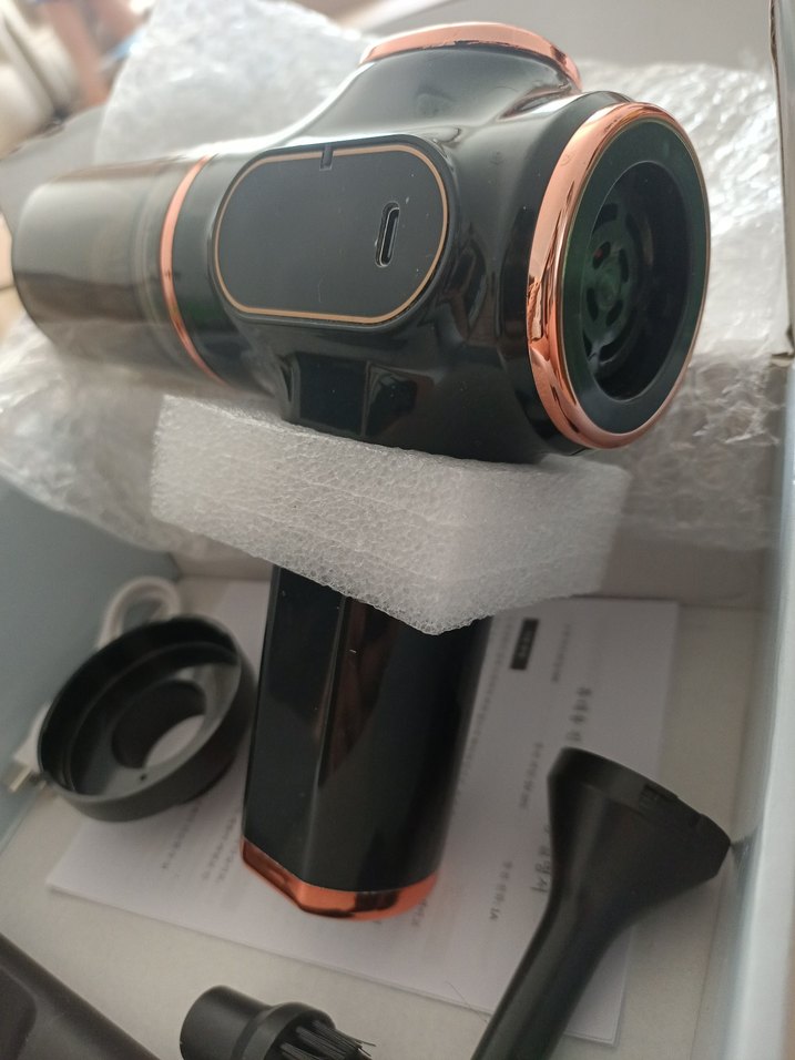 MPIA 5İN1 Taşınabilir Siyah Elektrikli Süpürge - Görsel 3