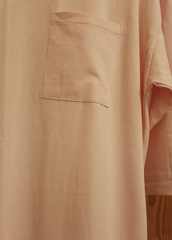 Pembe j Pastel Hamile ve Emzirme Gecelik - Görsel 7