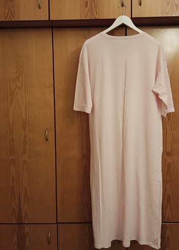 Pembe j Pastel Hamile ve Emzirme Gecelik - Görsel 9