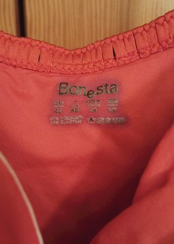 Püsküllü Kırmızı kadın Mayo (Bonesta marka) - Görsel 4