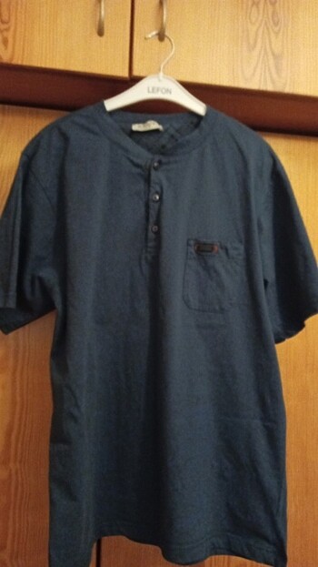 Erkek pijama Üst L Beden  - Görsel 2