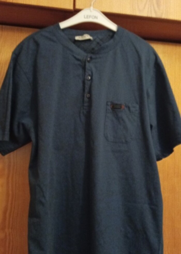 Erkek pijama Üst L Beden  - Görsel 2